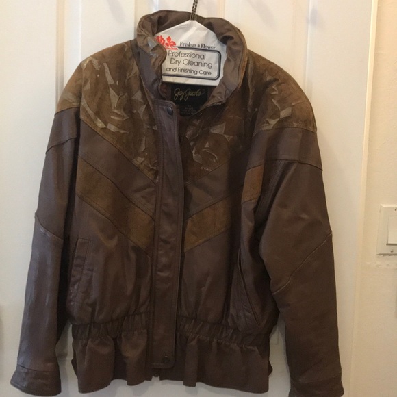 Vintage Jay Jaicobs leather/suede jacket - Picture 1 of 4